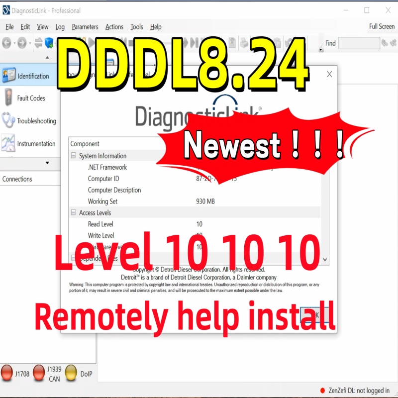 Auto Repair Shop Diagnostics - 2026 Mais Recente DDDL 8.24 Detroit
