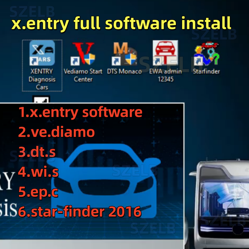 Xentry 2026.3 Software Complet - Auto Repair Shop Diagnostics avaliação e preço
