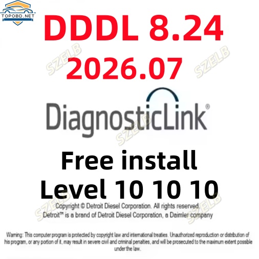 Mais Recente 2026.07 DDDL 8.24 - Auto Repair Shop Diagnostics avaliação e preço